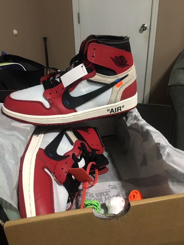 jordan chicago x off white