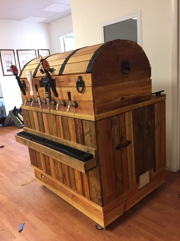 six tap kegerator