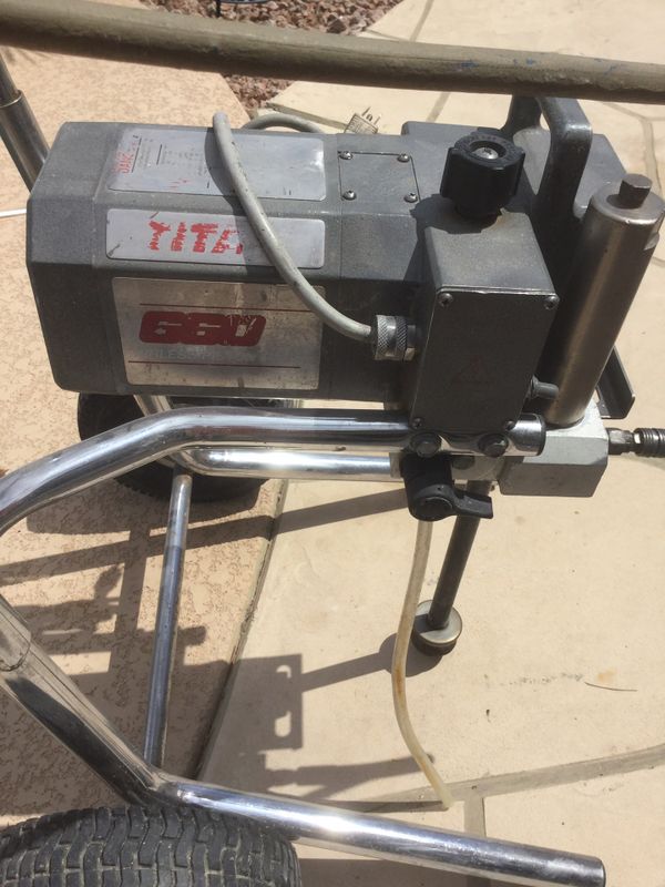 Titan 660EX Airless Paint Sprayer, New Piston, New Quality Packings