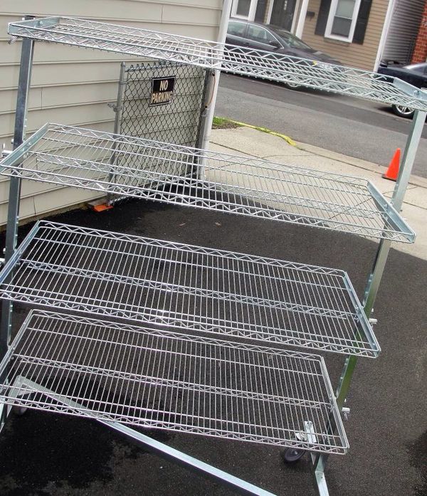 Commercial .. Heavy .. IRSG .. Nesting Wire Transporters Storage Rack