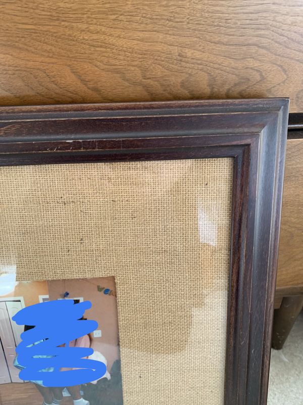 18” Pottery Barn Picture Frame with matte backing for 5x7 photo WALL