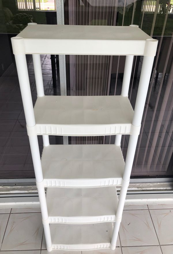 plastic pantry shelf