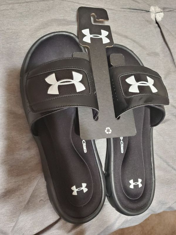 under armour slip on sandals