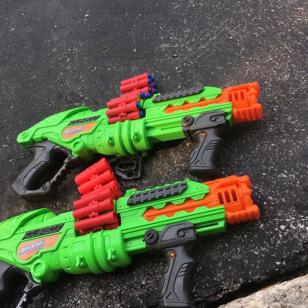 nerf adventure force darts