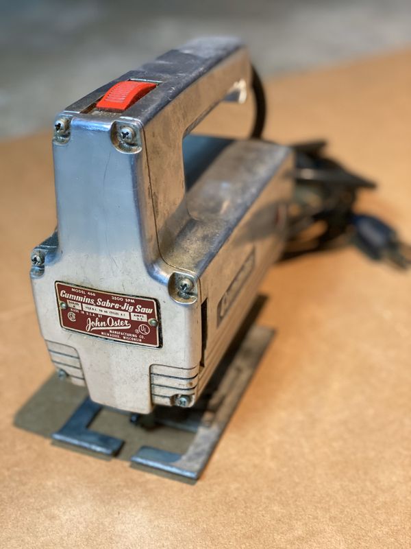 Vintage Electric Saw By Cummins Sabre Jig Saw Craftsman Snapon Tools rare old for Sale in West