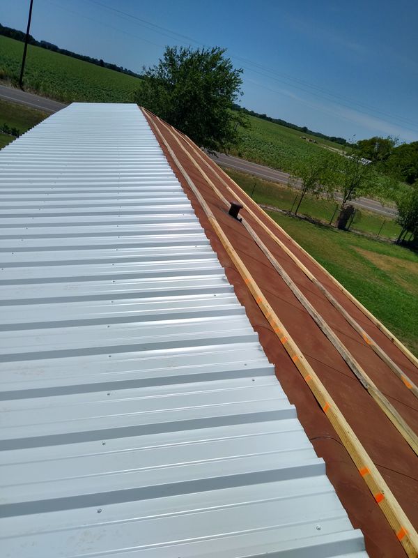 pictures of metal roofs on mobile homes