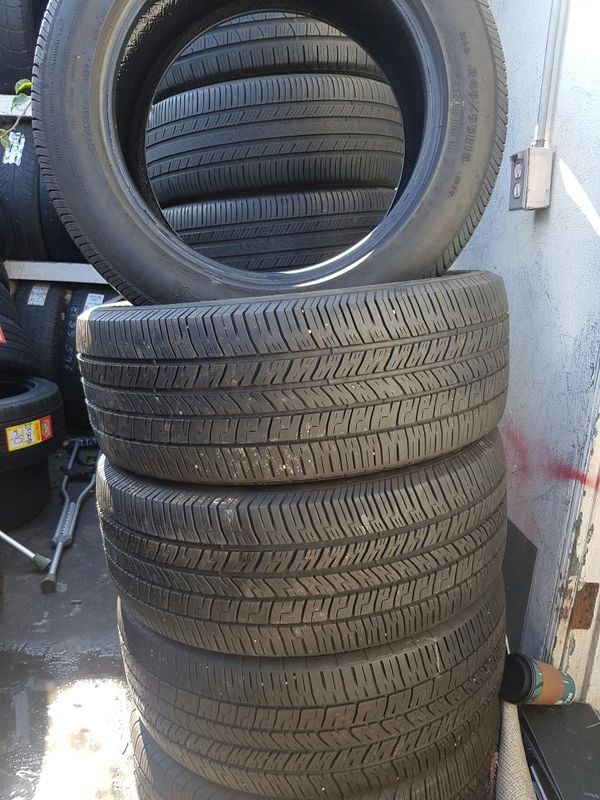 Set of seminew tires 245 55 18 for Sale in Chula Vista, CA OfferUp