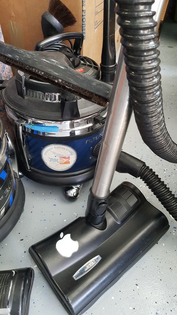 Filter Queen Majestic 360 vacuum cleaner and a spare Majestic canister