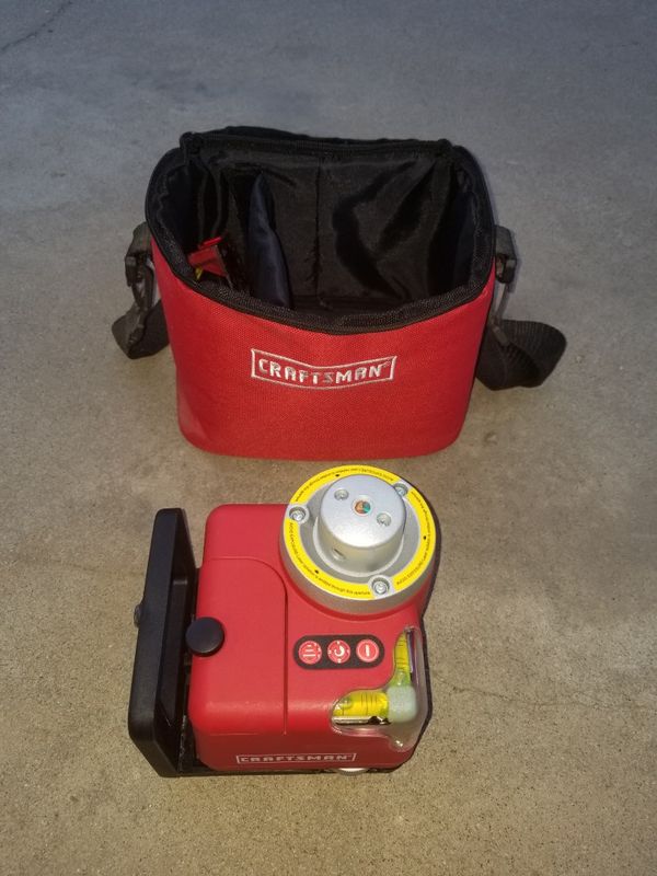 Craftsman Laser Trac 360 Degree Rotary Level for Sale in Turlock, CA