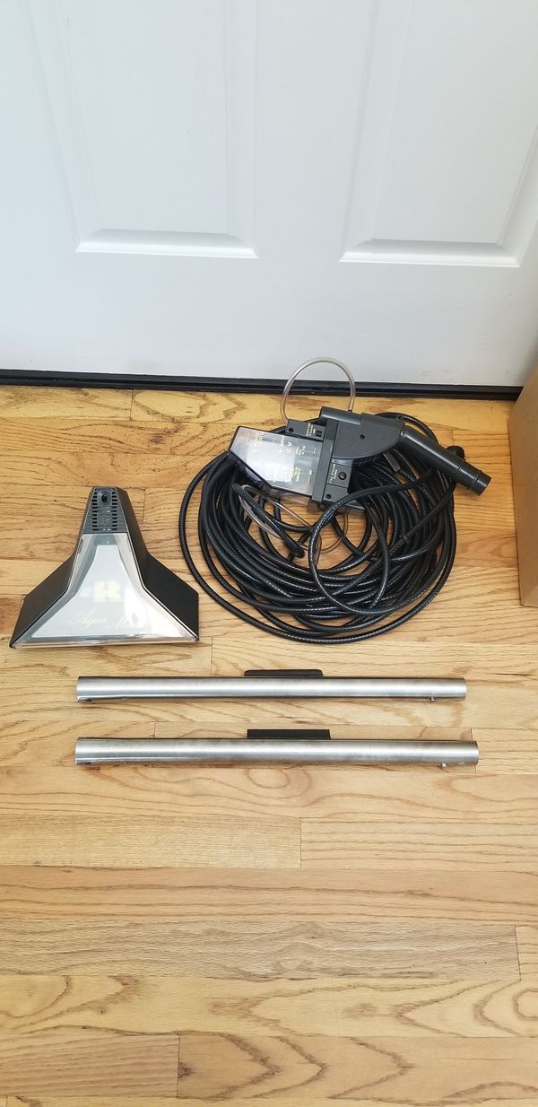 NEW cond RAINBOW VACUUM WITH COMPLETE ATTACHMENTS, SHAMPOO CARPET