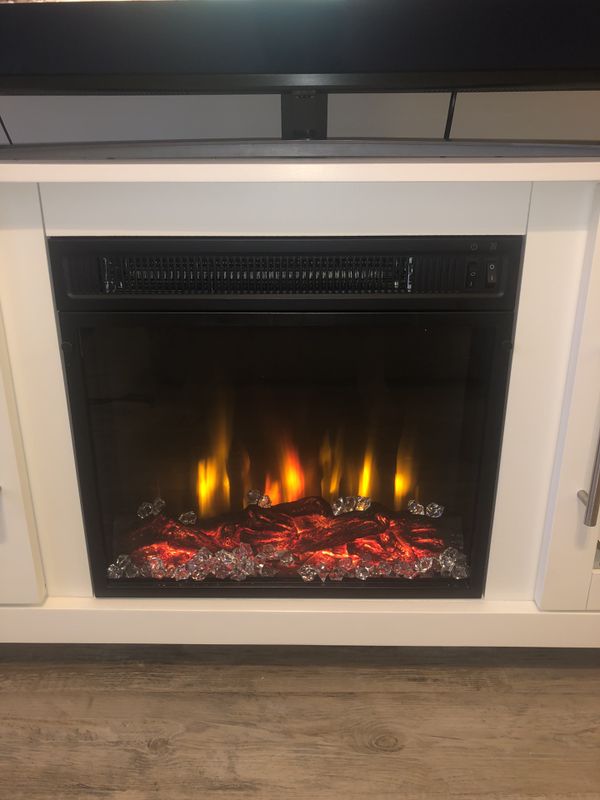 TV Stand with Electric Fireplace up to 60 Inches from Wayfair for Sale