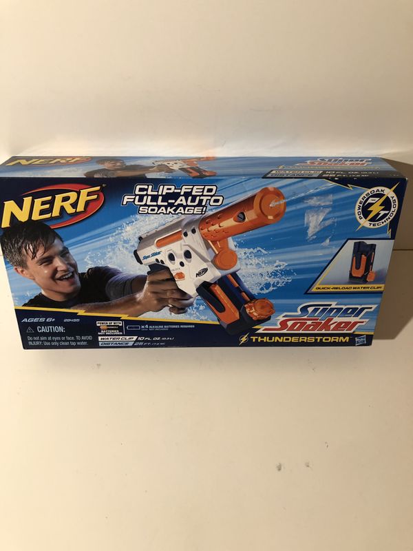 nerf water guns battery powered