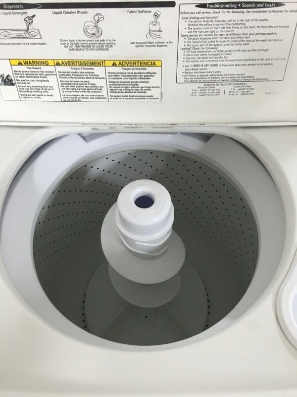 kenmore elite top load washer for Sale in Hollister, CA OfferUp