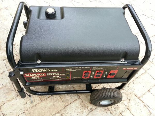 Black Max 8125 Generator Honda Gx390 For Sale In Hollywood Fl Offerup