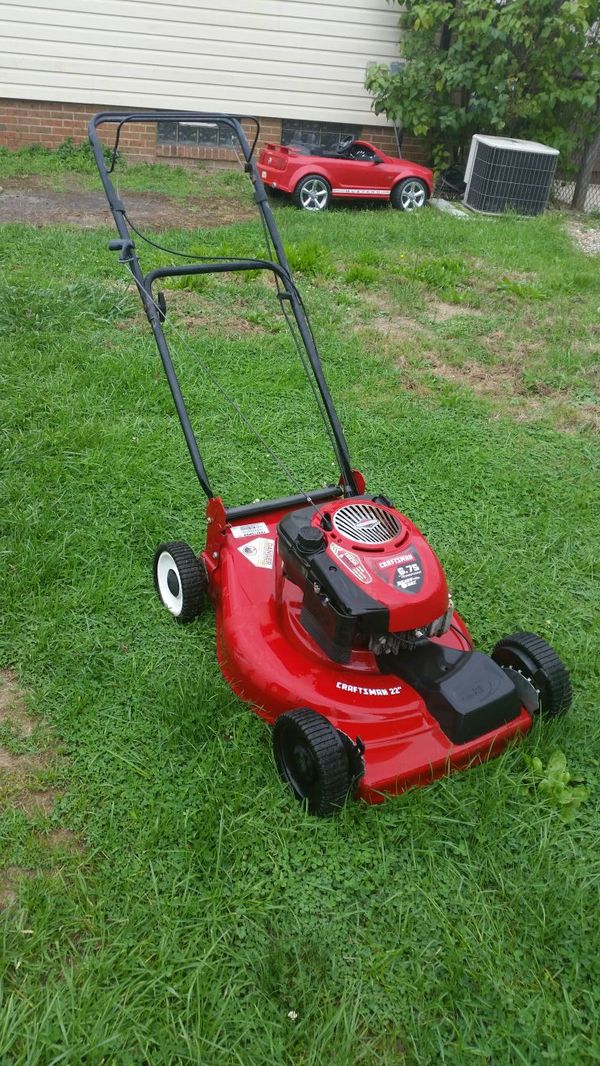 Craftsman 6.75 HP ready start lawnmower self propelled. for Sale in ...