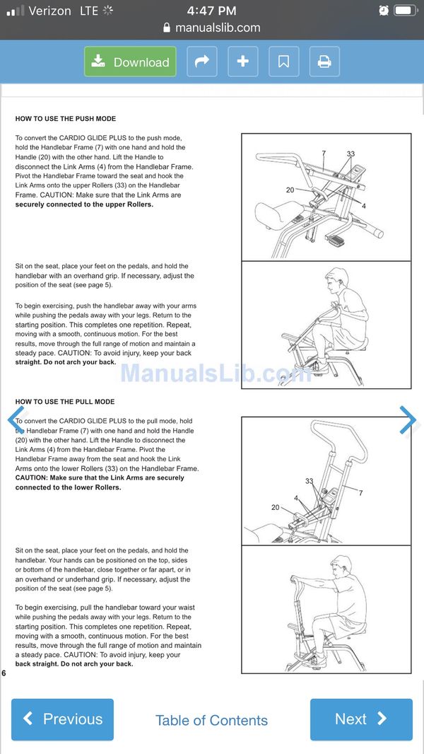 Weslo Cardio glide plus-Exercise / Workout machine for Sale in Puyallup