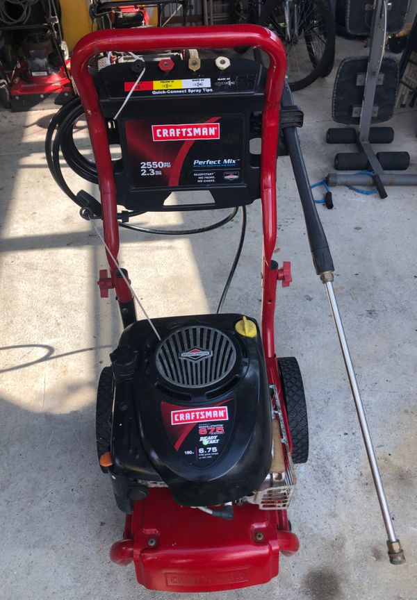 Craftsman pressure washer, no holds first to come first to take it for