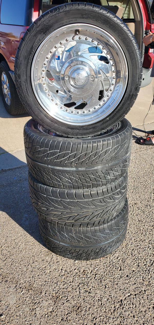Rare Centerline scorpion wheels and tires for Sale in El Paso, TX - OfferUp
