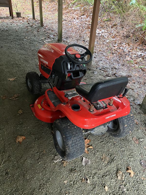 Craftsman T110 riding mower for Sale in Arlington, WA OfferUp