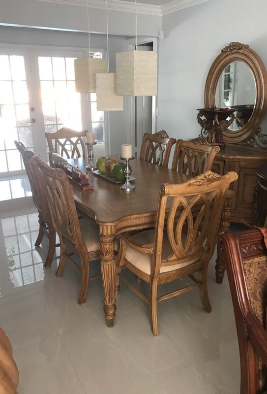 El dorado furniture Dining room table and other furniture for Sale in