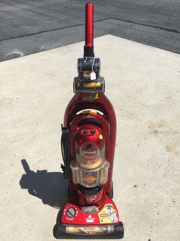 Bissell 37601 LiftOff Revolution Turbo Red Upright Vacuum Cleaner