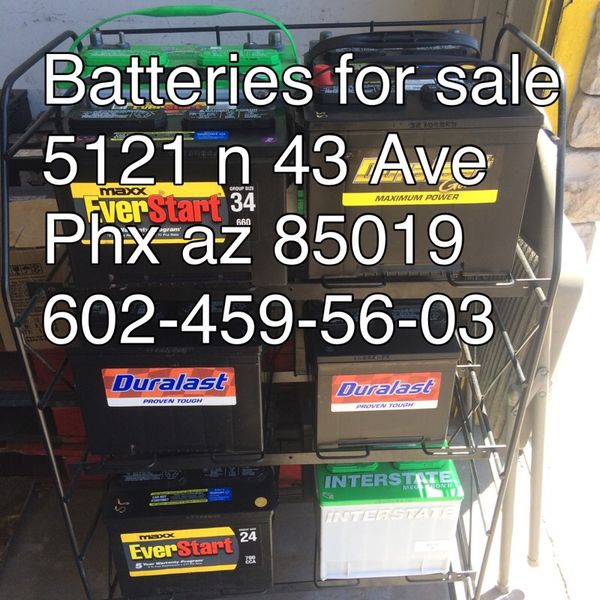 New and used car Batteries for sale for Sale in Phoenix, AZ OfferUp