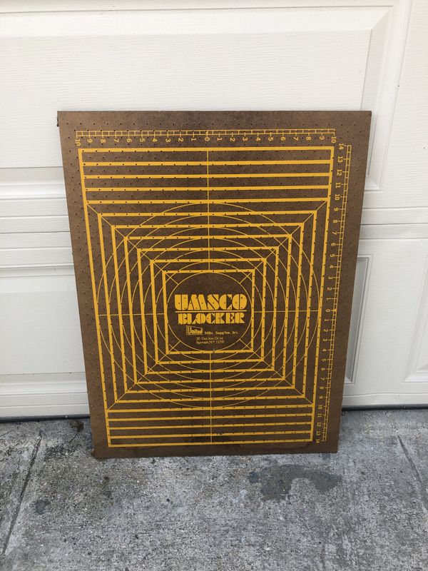 UMSCO needlepoint blocking board for Sale in Los Angeles, CA - OfferUp