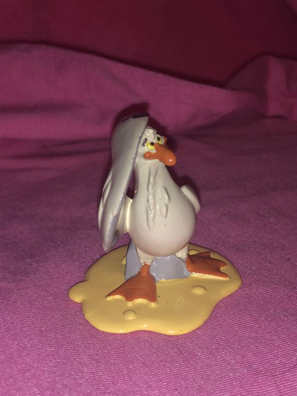 Disney The Little Mermaid Scully the Seagull figurine statue cake topper toy rare for Sale