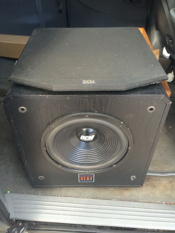 DCM Sub 2 12" Powered Subwoofer for Sale in Winter Springs, FL OfferUp