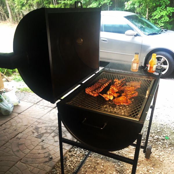 55 gallon drum bbq grill for Sale in Prosperity, SC OfferUp