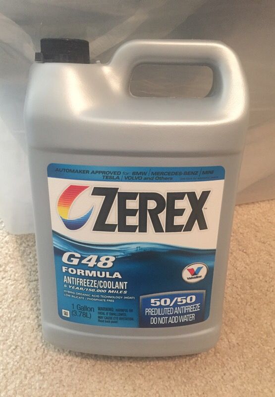 Valvoline Zerex G48 Antifreeze/Coolant, Ready to Use for Sale in San