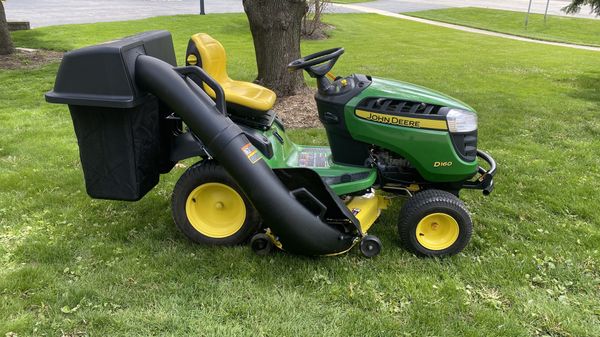 John Deere Riding Lawn Mower Garden Tractor D160, 24HP , 48” deck ...