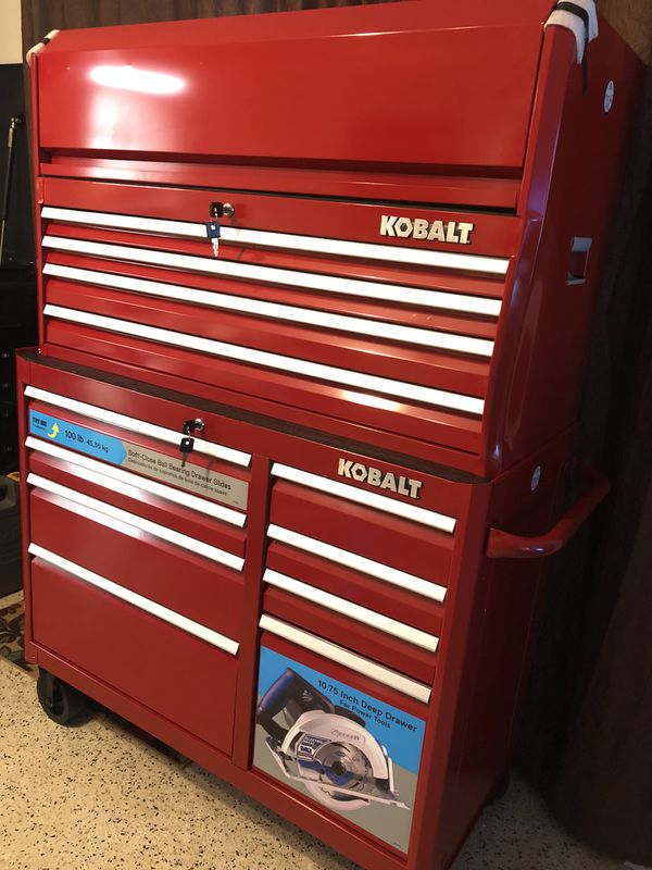 41 Brand New Tool Box Kobalt Tool Chest Red 2000 Tool Cabinet For