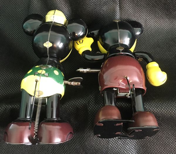 minnie mouse wind up toy