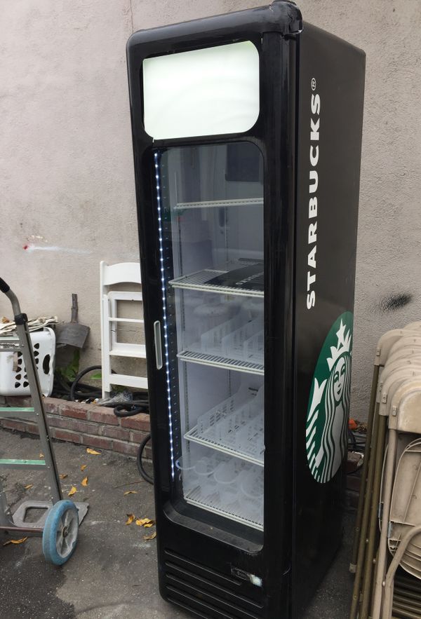 Starbucks stand up fridge ICE COLD for Sale in Los Angeles, CA OfferUp