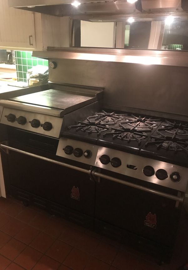 Vintage Commercial Wolf Range Stove and Oven for Sale in Portland, OR
