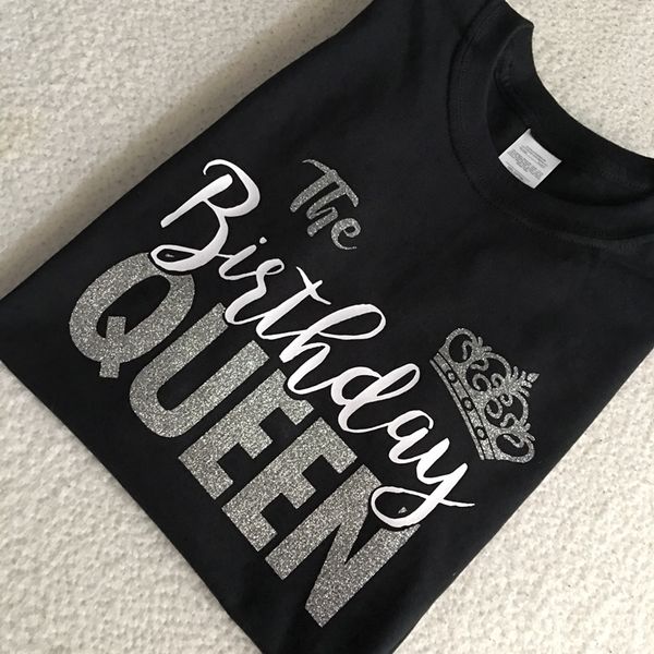 birthday queen shirt dress