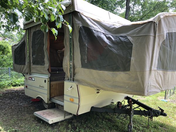 1987 Coleman Columbia pull behind camper for Sale in Monroeville, PA ...