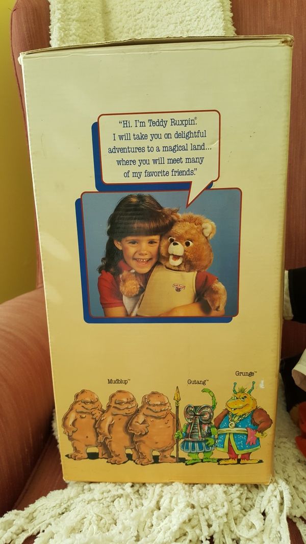 1985 teddy ruxpin for sale