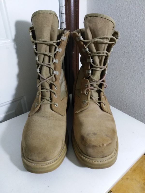 Men's military 8430 combat boots steel toe desert tan for Sale in San ...