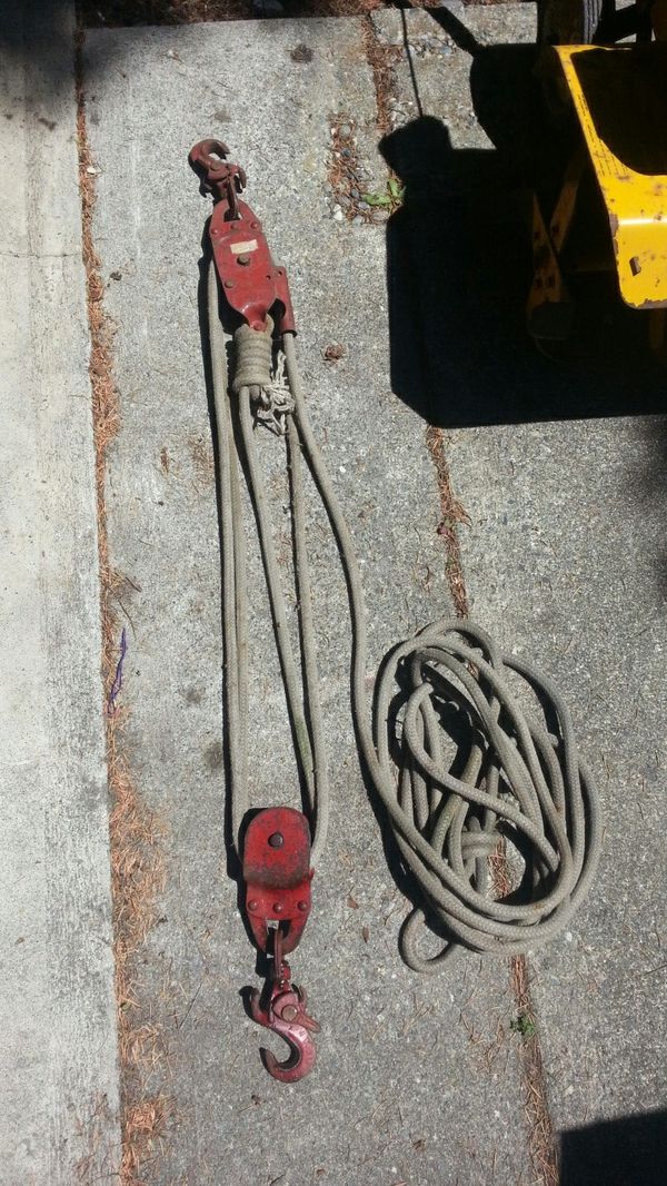 Block and tackle ? for Sale in Mukilteo, WA OfferUp