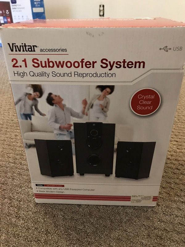vivitar-2-1-subwoofer-system-for-sale-in-gastonia-nc-offerup