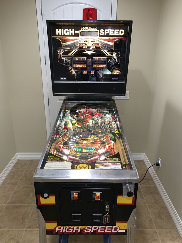 Williams High Speed pinball machine for Sale in Gilbert, AZ - OfferUp