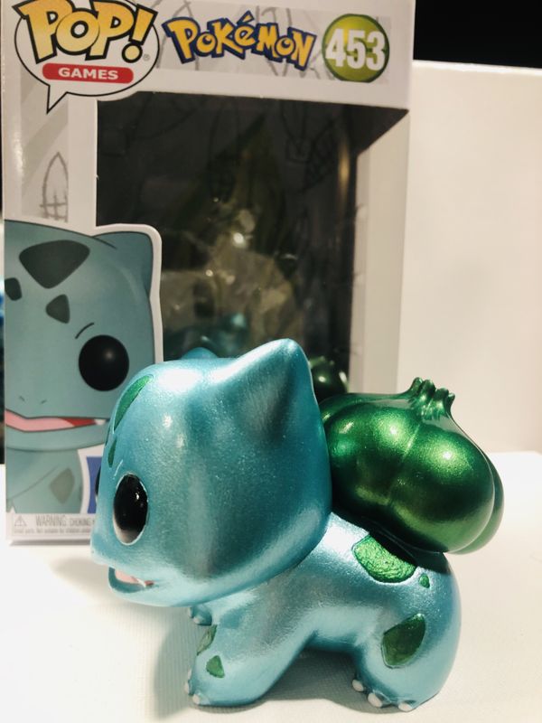 10 inch metallic bulbasaur