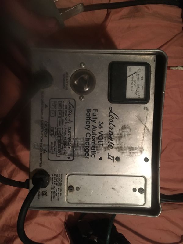 lestronic 2 36 volt charger troubleshooting