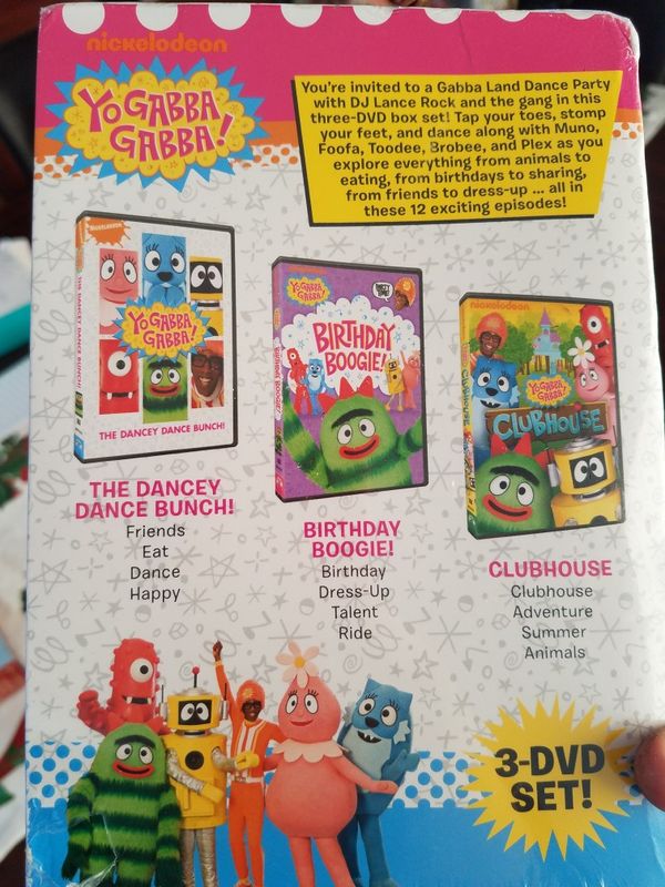 New Yo Gabba Gabba Kids Dvd Set For Sale In Orland Park, Il - Offerup