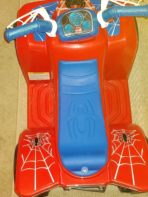 power wheels spiderman