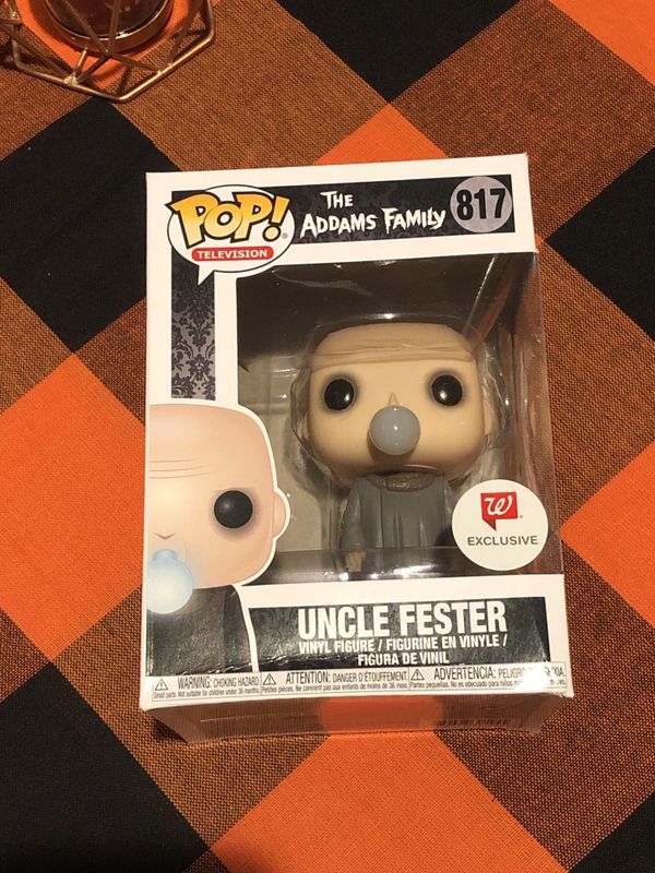funko pop uncle fester with lightbulb