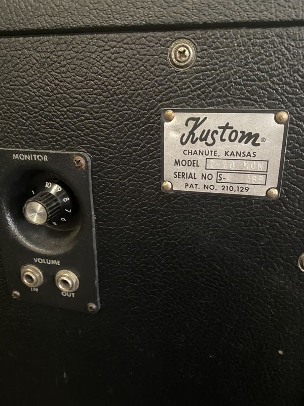 Vintage Kustom Pair of 210” PA or Guitar speaker cabs for Sale in Los