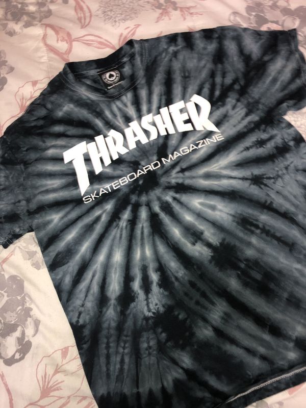 tie dye thrasher shirt